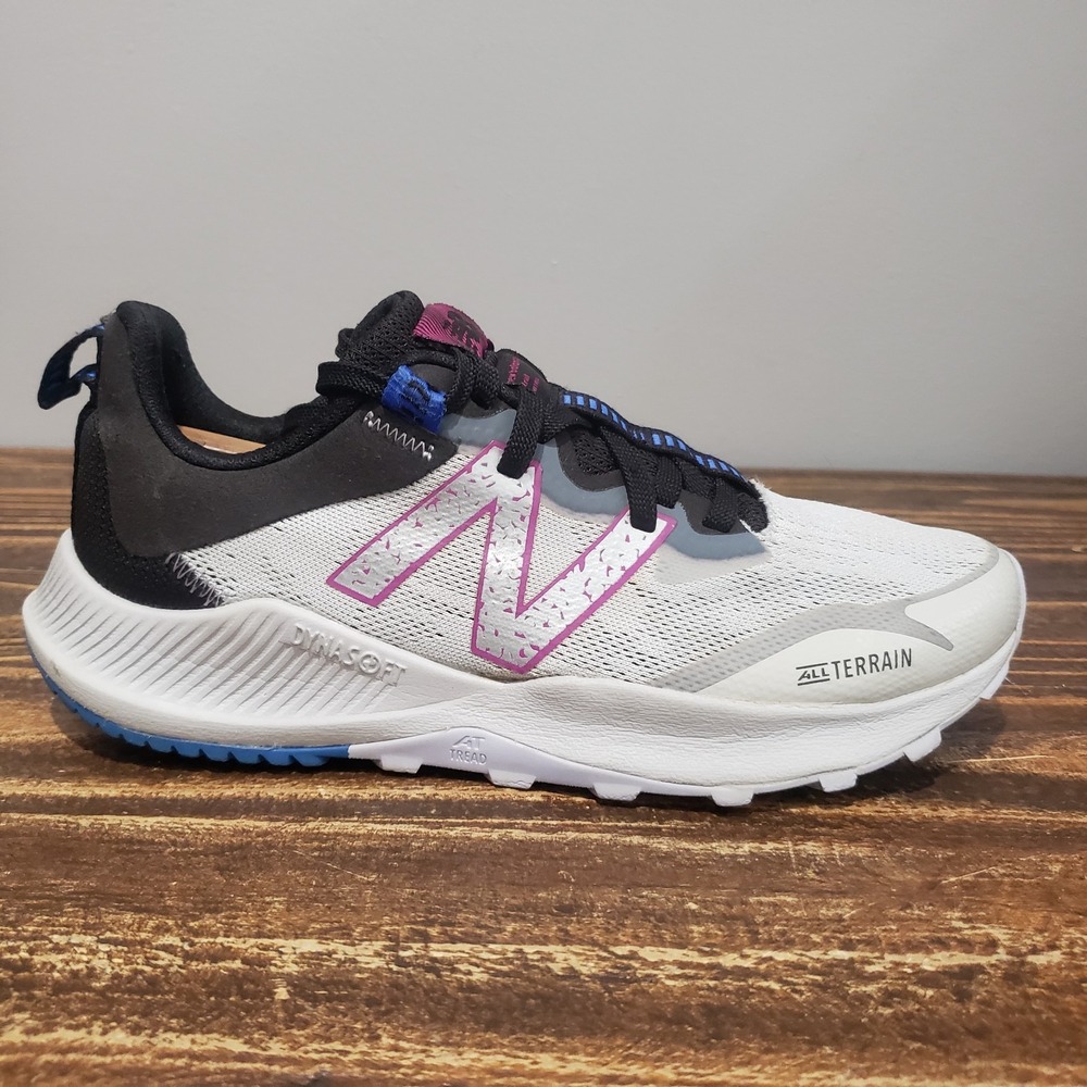 New Balance DynaSoft Nitrel v4 Women 8 Running Trail Shoes Gray WTNTRLG4